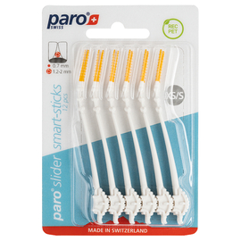 paro® slider Сменные межзубные щетки smart-sticks, размер XS/S, 12 шт.